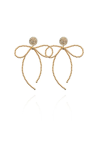 Lucia Earrings in Golden Starless