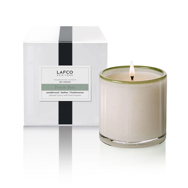 Ski House Candle - Feu De Bois