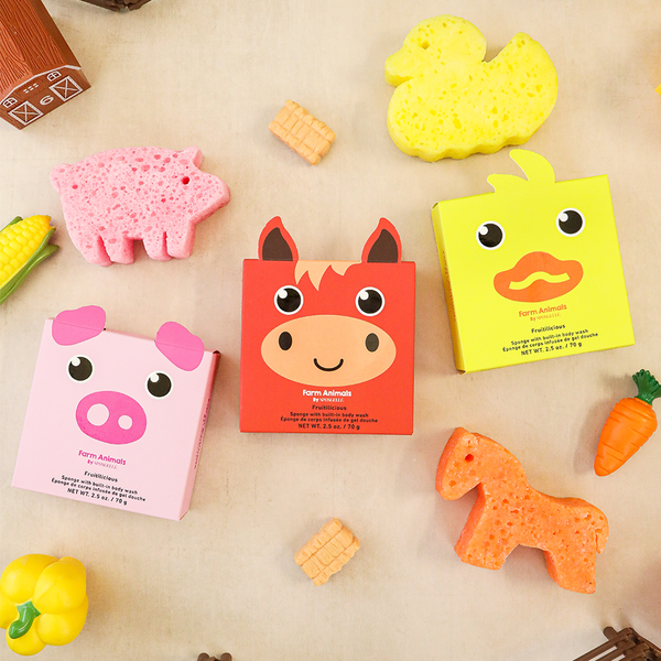 Farm Animals Spongelles