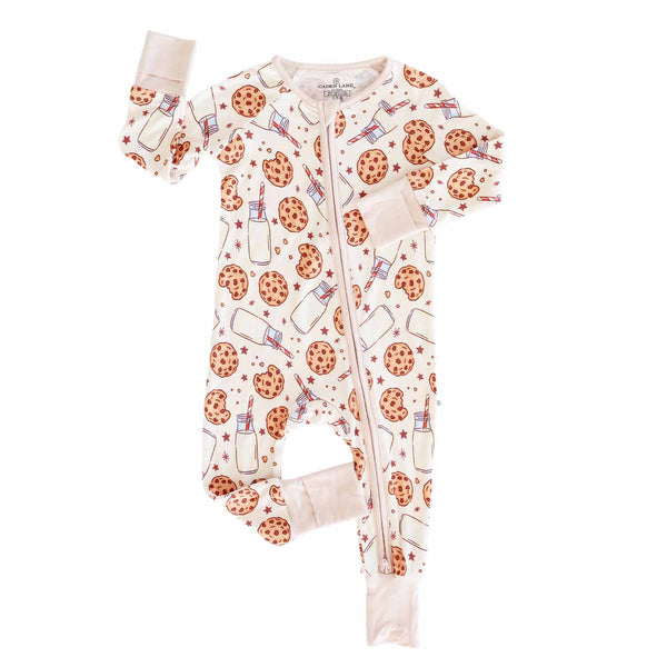Cookie Cuddles Convertible Zip Romper: 6-12 months