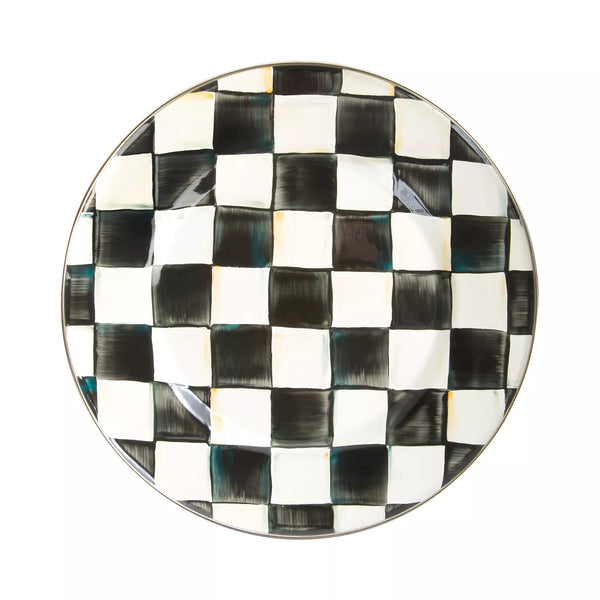 Courtly Check Dinner Plate