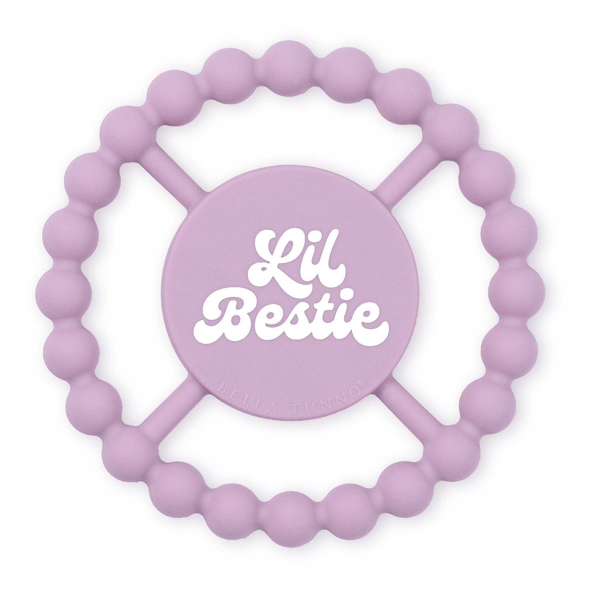 Lil Bestie Happy Teether: Purple