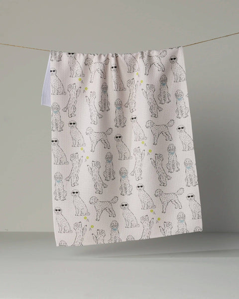 Doodle Daze Tea Towel: Storm
