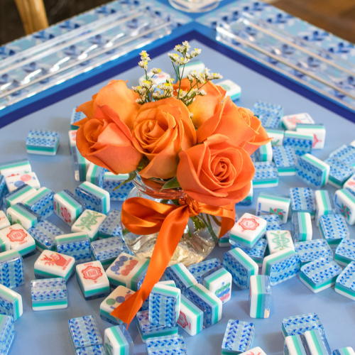 Pink Prism MAHJONG MAT  |  Prism  |  33" x 33"