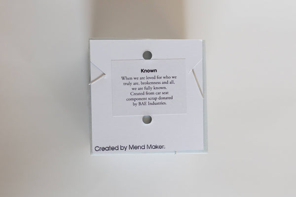 Known Cross Sterling Silver Necklace