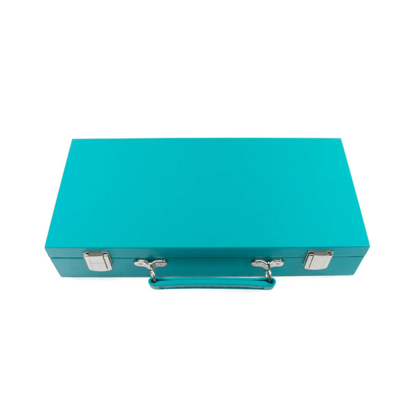 Mini Travel Mahjong Set - Teal