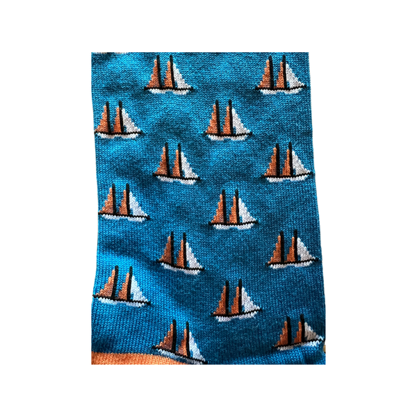Three Sheets to the Wind Socks (Blue)
