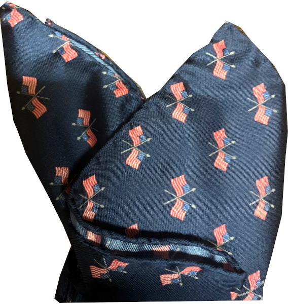Doodle Dandy Silk Pocket Scarf