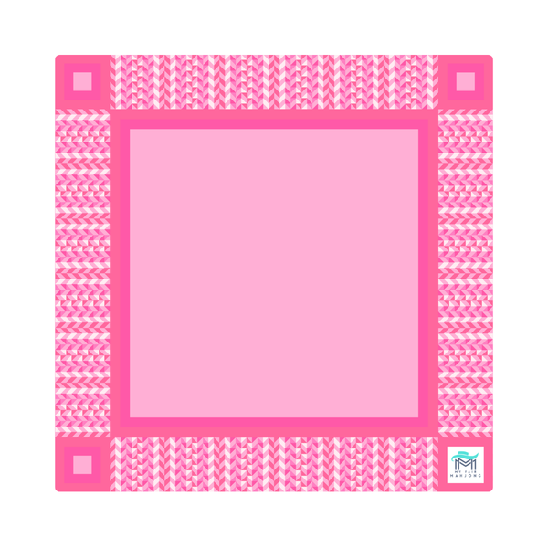 Pink Prism MAHJONG MAT  |  Prism  |  33" x 33"
