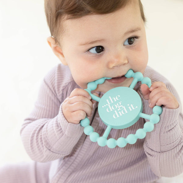 The Dog Did It  Happy Teether: Green