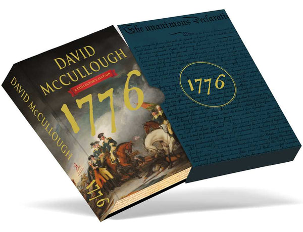 1776 (Deluxe Slipcase Edition) by David McCullough: Hardcover; 400 pages / English