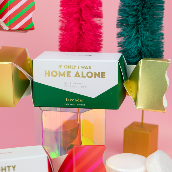 If Only I Was HOME ALONE - Shower Steamer Popper Gift