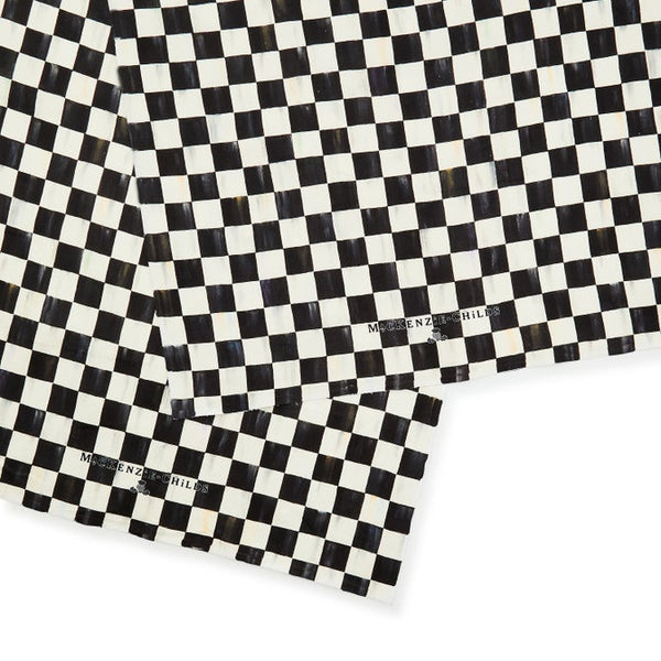 Courtly Check Printed Dish Towel