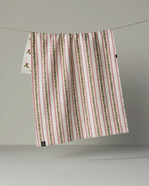Holly Vine Luxe Kitchen Towel - Holiday 2026