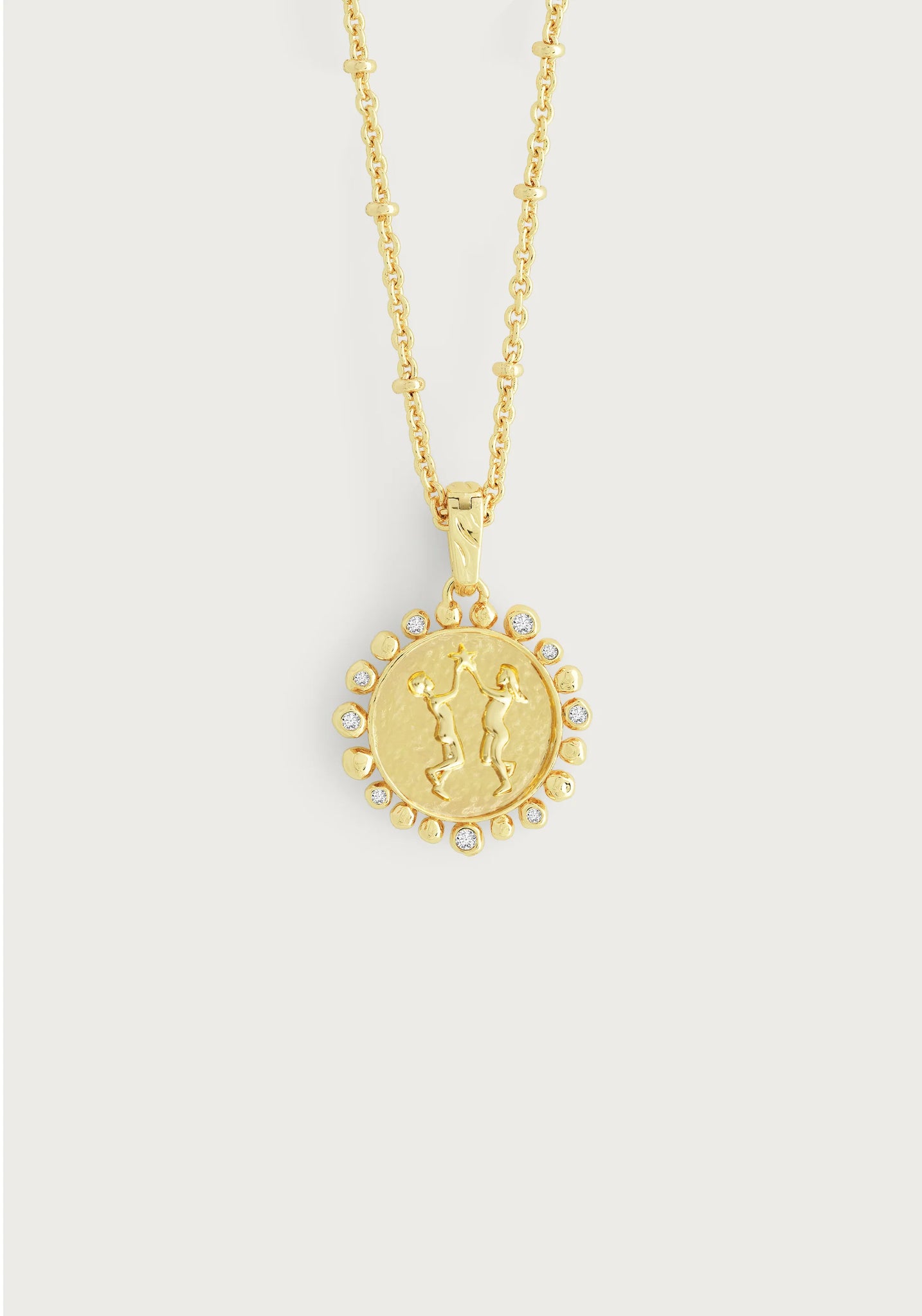 Zodiac Pendent Necklace - Gemini