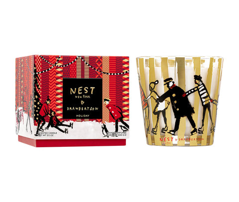 NEST NEW YORK x Drawbertson Holiday 3-Wick Candle