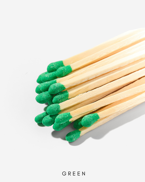 3'' Inch Match Stick Refills (140 Count): Green