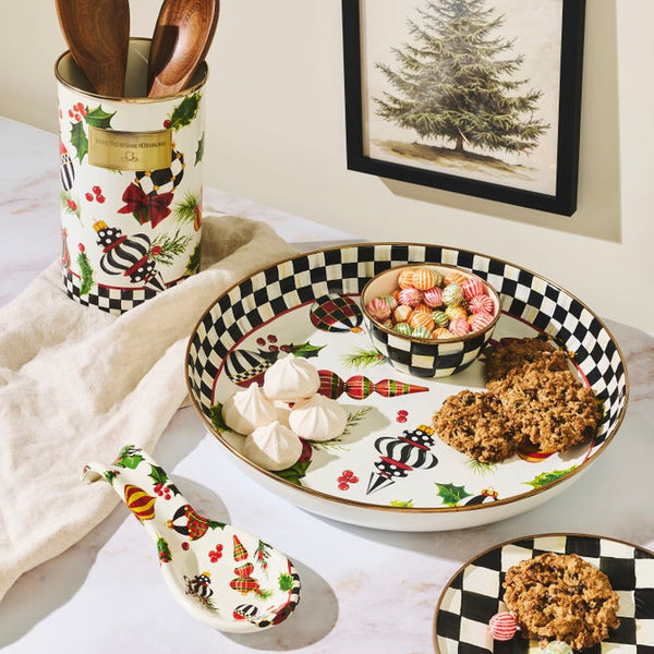 Deck The Halls Utensil Holder