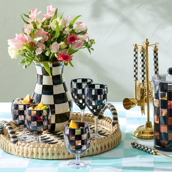 Courtly Check Tall Vase