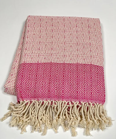 Bodrum Towel -Fuchsia