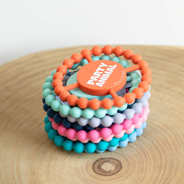 Party Animal Happy Teether: Orange