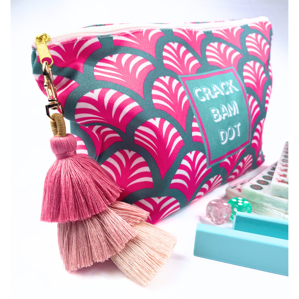 TASSEL | MANY COLORS & STYLES | Perfect Boho Accessory for Mahjong Tile Bags or Pouches: Purple- 3 Layer