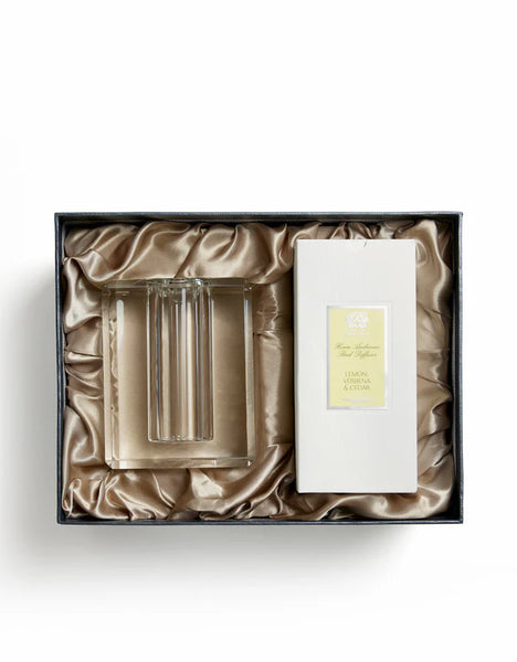 Lemon Verbena & Cedar Crystal Diffuser in a Gift Box