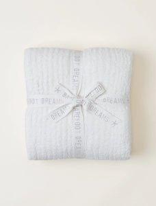 Cozychic Ribbed Throw - Pearl