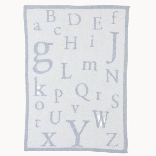 Cozychic ABC Blanket- Three Colors Available