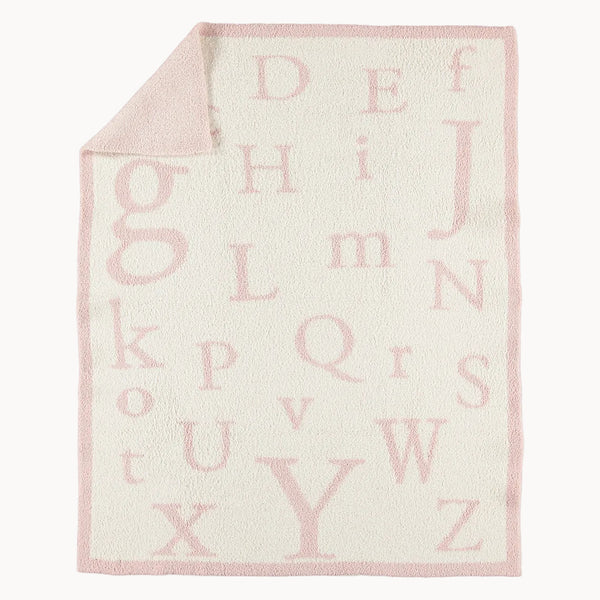 Cozychic ABC Blanket- Three Colors Available