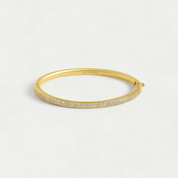 Signature Pave Hinge Bangle