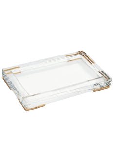 Lucite Bath & Body Counter Tray