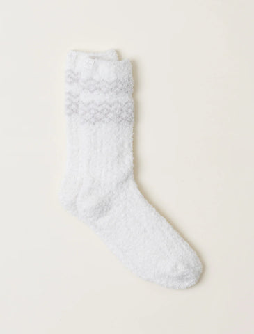 Cozychic Nordic Socks - Stone/Cream