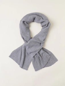 Cozychic Boucle Blanket Scarf - Pewter