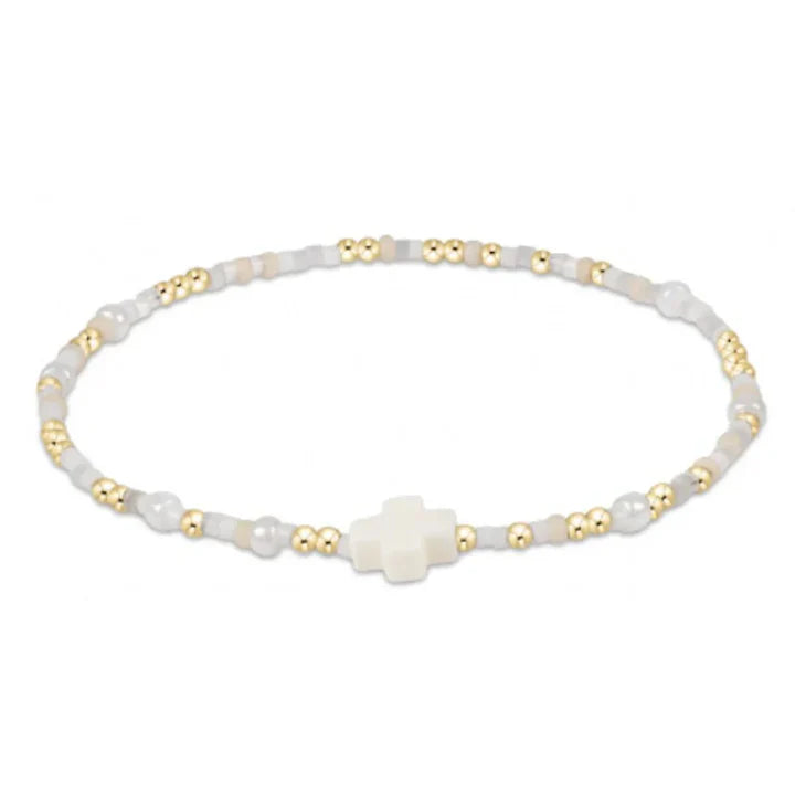 Hope Unwritten Signature Cross Bracelet - Call Me