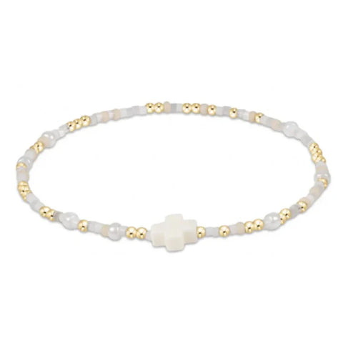 Hope Unwritten Signature Cross Bracelet - Call Me