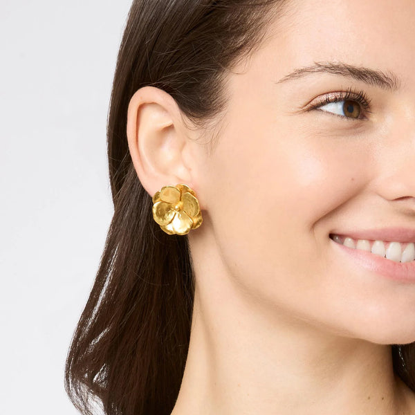 Bloom Statement Stud - Gold - OS