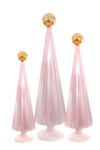 Pleated Tree - Light Pink Gold