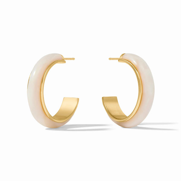 Carnaby Hoop - M - Alabaster