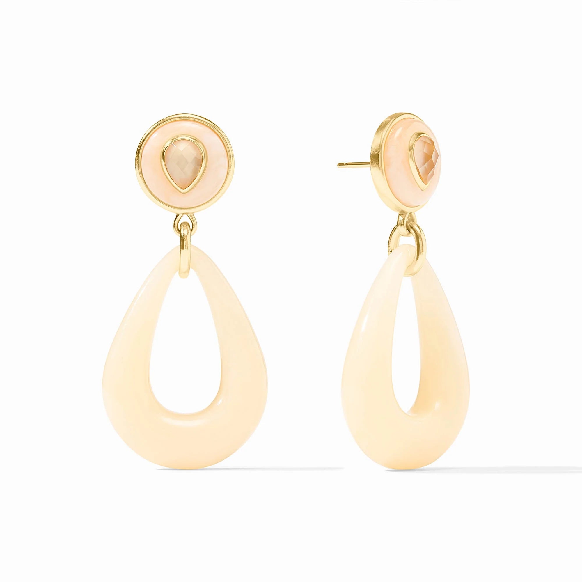 Carnaby Statement Earring- Ivory