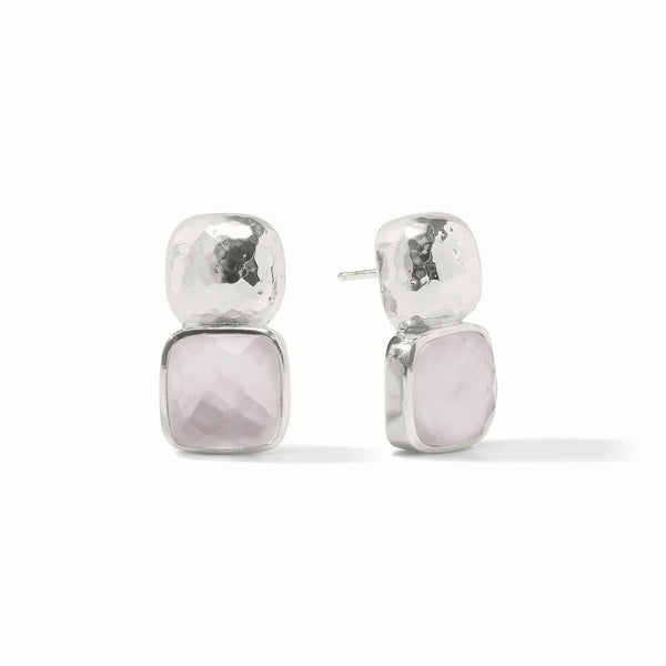 Catalina Earring - Irridescent Clear Crystal