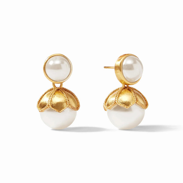 Delphine Pearl Statement Earring - OS