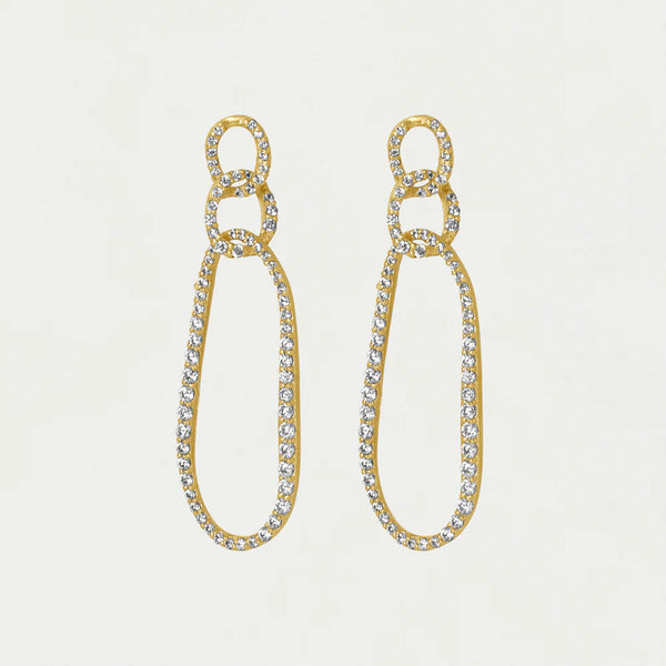 Camille Drop Earrings - Gold