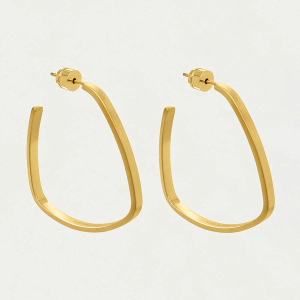 Large Square Hoops