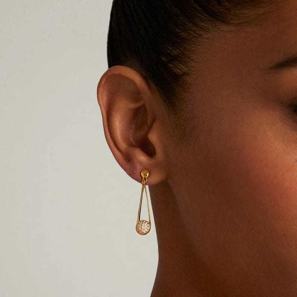 Signature Pave Mini Ipanema Earrings