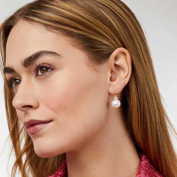 Tudor Pearl Earring - OS