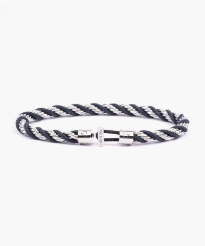 Catena Twisted Navy/Silver - M
