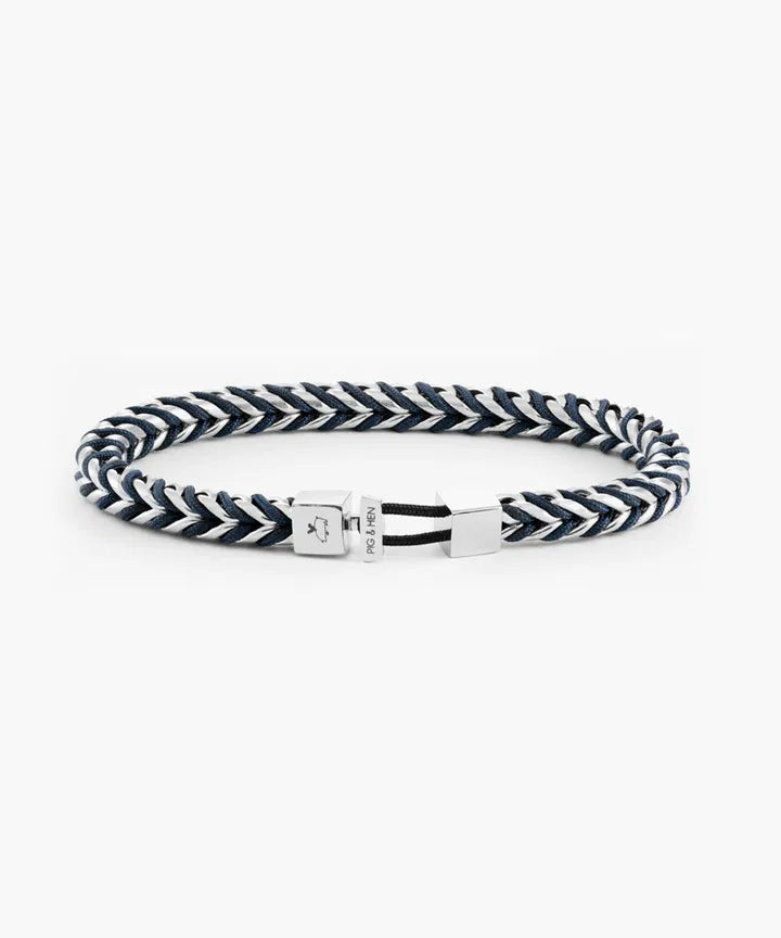 Catena Foxtail - Navy/Silver