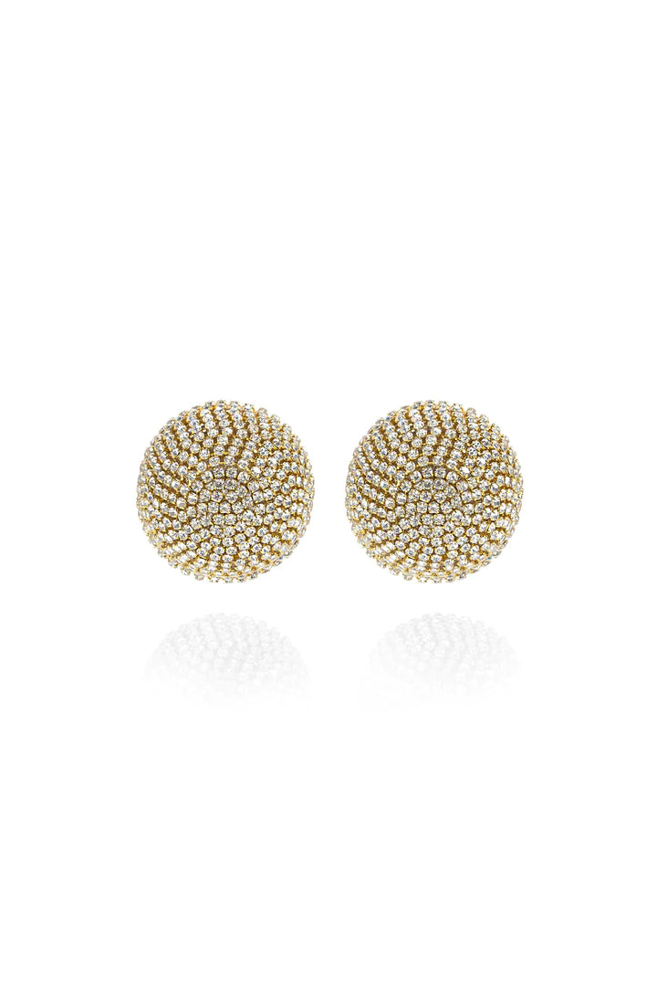 Gaia Glam Mini Earrings - Bold Gold