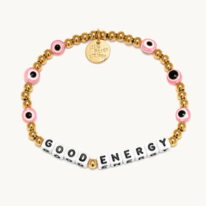 White  - Good Energy - Protected Pink- S/M